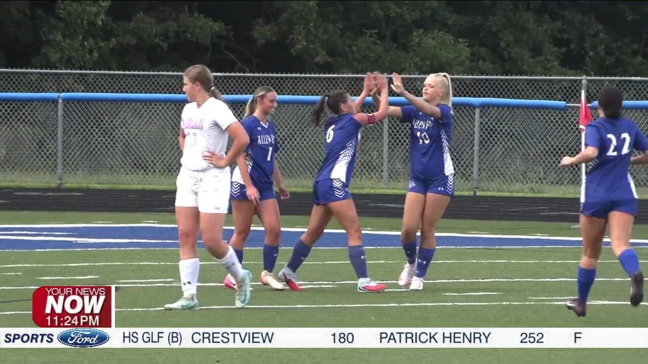 Rylie Jordan scores five goals as Allen East beats Lima Central Catholic 5-1